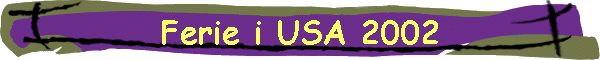 Ferie i USA 2002